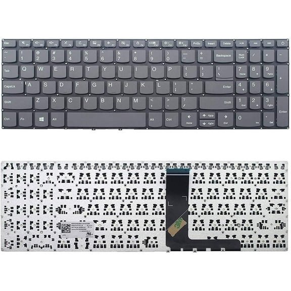 New US Black English Laptop Keyboard (Without palmrest) Replacement for Lenovo Ideapad L340-17IWL L340-17API L340-15IWL