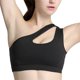 thumbnail image 1 of Gibobby Ropa interior deportiva para mujer, chaleco vacío de un hombro, a de golpes, para correr, deportes, espalda, sujetador, ropa de Yoga(Negro,G), 1 of 5