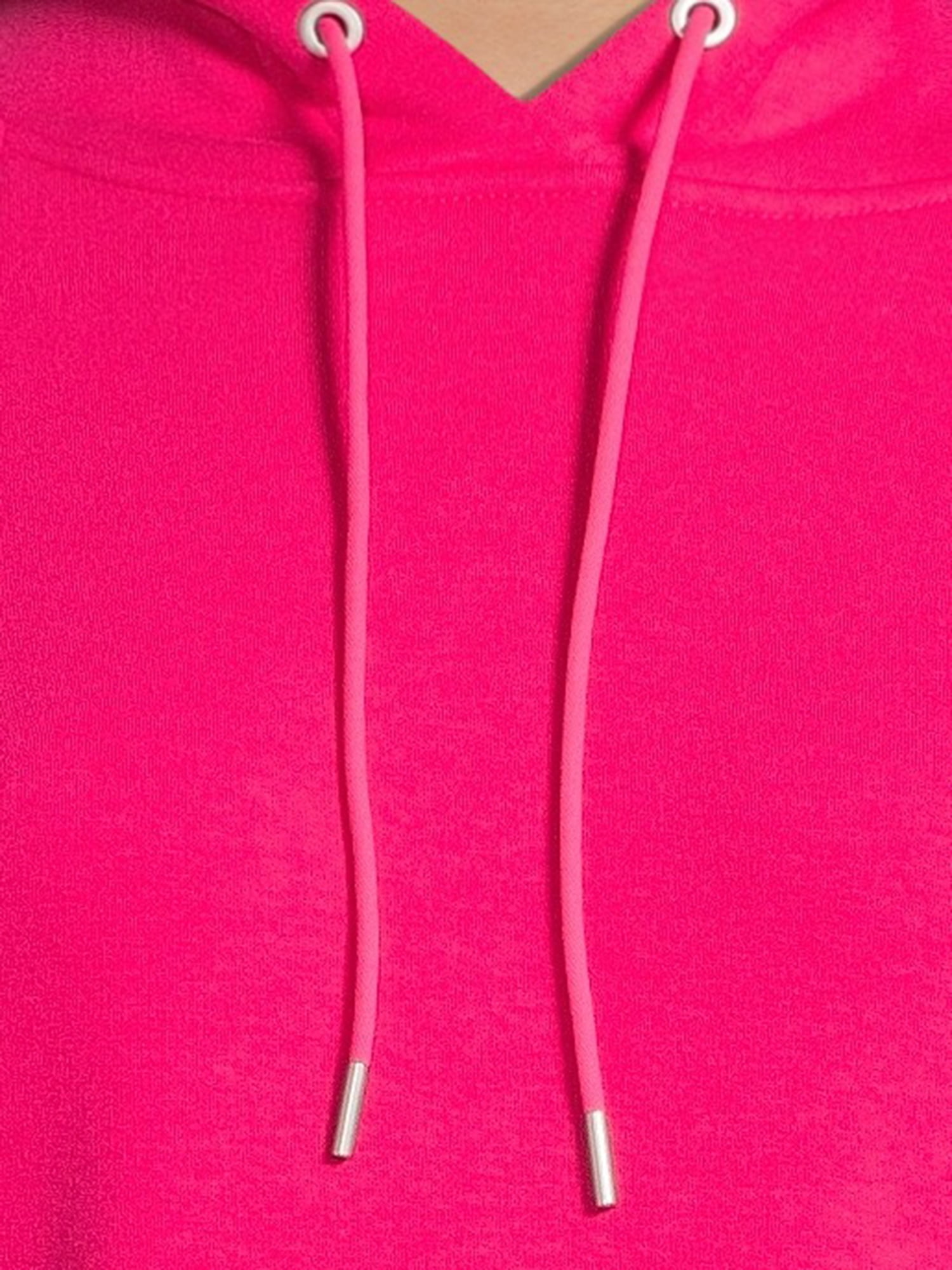 Avia Women's Active Plush Hooded Sweatshirt with Long Sleeves