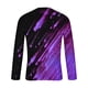 thumbnail image 4 of Blusas y camisas de manga larga y cuello redondo para hombre, camisetas casuales con estampado de moda y cuello redondo, blusas de licra de manga corta para hombre., 4 of 4