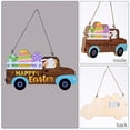 thumbnail image 3 of Bienvenido Conejito de Pascua colgante cartel de madera para el hogar interior al aire libre suministros de decoración de Pascua, 3 of 8