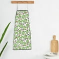 thumbnail image 5 of Fuzoiu Happy Frogs Print Waterproof Apron, Kitchen Apron for Women Men Chef, Apron for Christmas Dinner Party Cooking Baking Crafting House Cleaning Kitchen, 5 of 7