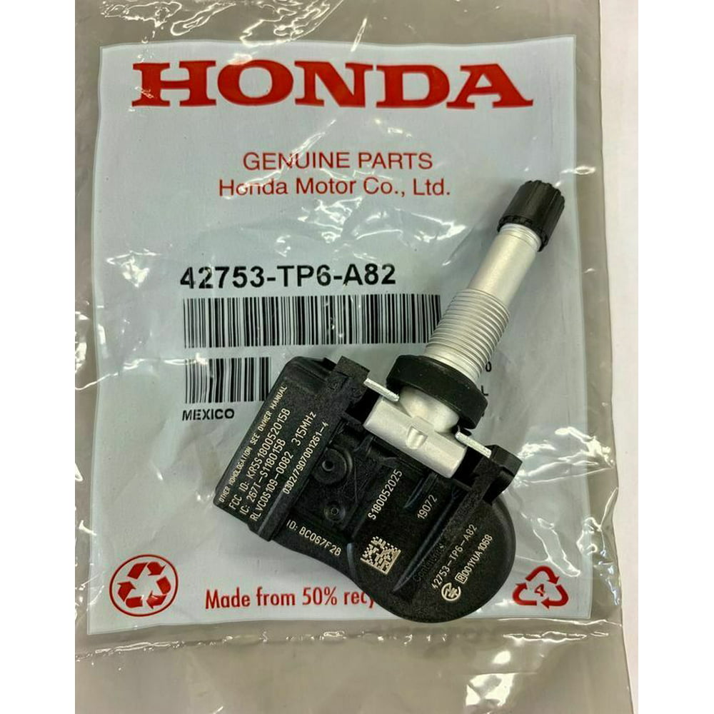 Genuine Honda OEM TPMS Tire Pressure Monitor Sensor Kit with Nut and