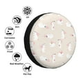 thumbnail image 4 of Naloa Beautiful Rabbit PVC Leather Spare Tire Wheel Cover for Car Truck SUV Camper Trailer Universal Fit many size17 inch, 4 of 6