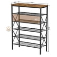 thumbnail image 2 of Zapatero MILEFA, 6 niveles, metal, gran capacidad, 24 pares, 2 of 9