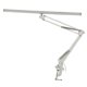 thumbnail image 1 of LED Beauty Lamp with Clamp Clip On Desk Lighting Swing Arm Adjustable Brightness Salon Lamp for Makeup Tattoo Eyebrow Reading Silver Clamp, 1 of 5