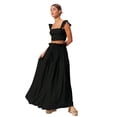 thumbnail image 2 of SO ME Smocked Top and Flowy Maxi Skirt Set, 2 of 3