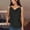 Black, variant on Hvot&aat Casual Hole Straps Tank Tops for Women Eyelet Embroidery Scoop Neck Tops Workout Tank Tops