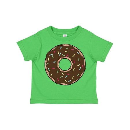 

Inktastic Chocolate Donut Doughnut Glaze Icing Sprinkles Gift Toddler Boy or Toddler Girl T-Shirt
