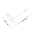 thumbnail image 2 of FONDOTIN 24Pcs Clear Display Stand for Plastic Action Figures and Toys with Wide Base, 2 of 8