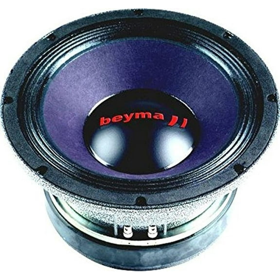 Beyma PRO10MI 10-Inch 350 Watt RMS Mid-Bass/Midrange Car Audio Speakers, Black, One Size