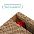 thumbnail image 4 of Kitty City Durable Watermelon Corrugated Cardboard Cat Scratching Pad, O/S, 4 of 8