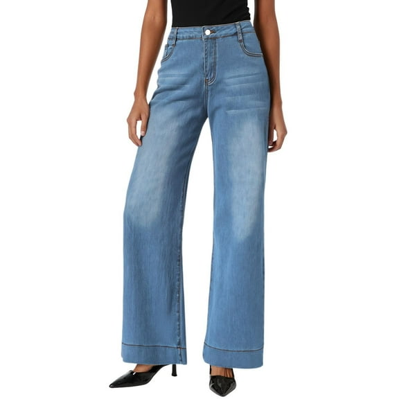 Womens High Rise Trouser JeansJeans on Denim Short Jean Pants for Women Jean for Woman Long Stilt Pants Jean Women plus Tall Woman Clothes Dorm Pant on Pants Previously Viewed Straight Women