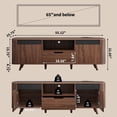thumbnail image 5 of Tydimor TV Cabinet Stands for TVs up to 65", Entertainment Center with Storage Shelf & Outlet, Media Console Table with Drawers for Living Room, 5 of 11