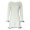 White L, variant on Fall Spring Women Dress Ruffle Hem And Cuffs Slim Fit Sheath Long Sleeves Solid Color Knitted Stretchy Prom Party Mini Dress