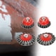 thumbnail image 5 of 4 cepillos de copa anudados torcidos, cepillo de alambre torcido tipo tazón, herramienta de pulido, 5 of 9