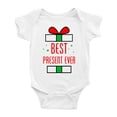 thumbnail image 1 of Best Present Ever Funny Infant Short Sleeve Bodysuit Newborn-24 Months, 1 of 3