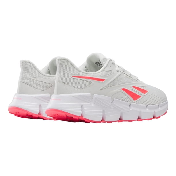 Tenis Reebok Mujer Zig Dynamica 6 Blanco Rosa Running blanco 4 MX