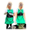 thumbnail image 1 of Delantal de jardinería Grampa's Garden Apron con cruce en la espalda y bolsillos, verde, 1 of 6