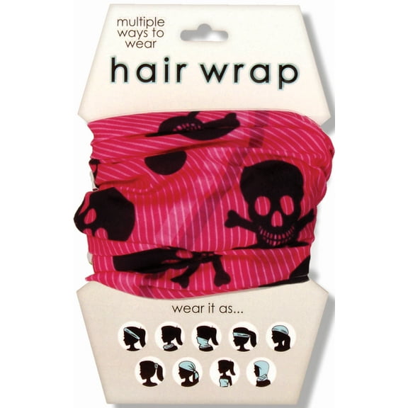 SKULL & CROSSBONES HAIR WRAP