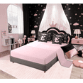 thumbnail image 5 of Feelyou Initial Letter E Twin Bedding Sets 7-Piece, Pink Princess Bedding Comforter Set, Cartoon Bow Sheet Sets, Breathable Room Decorative, 5 of 8