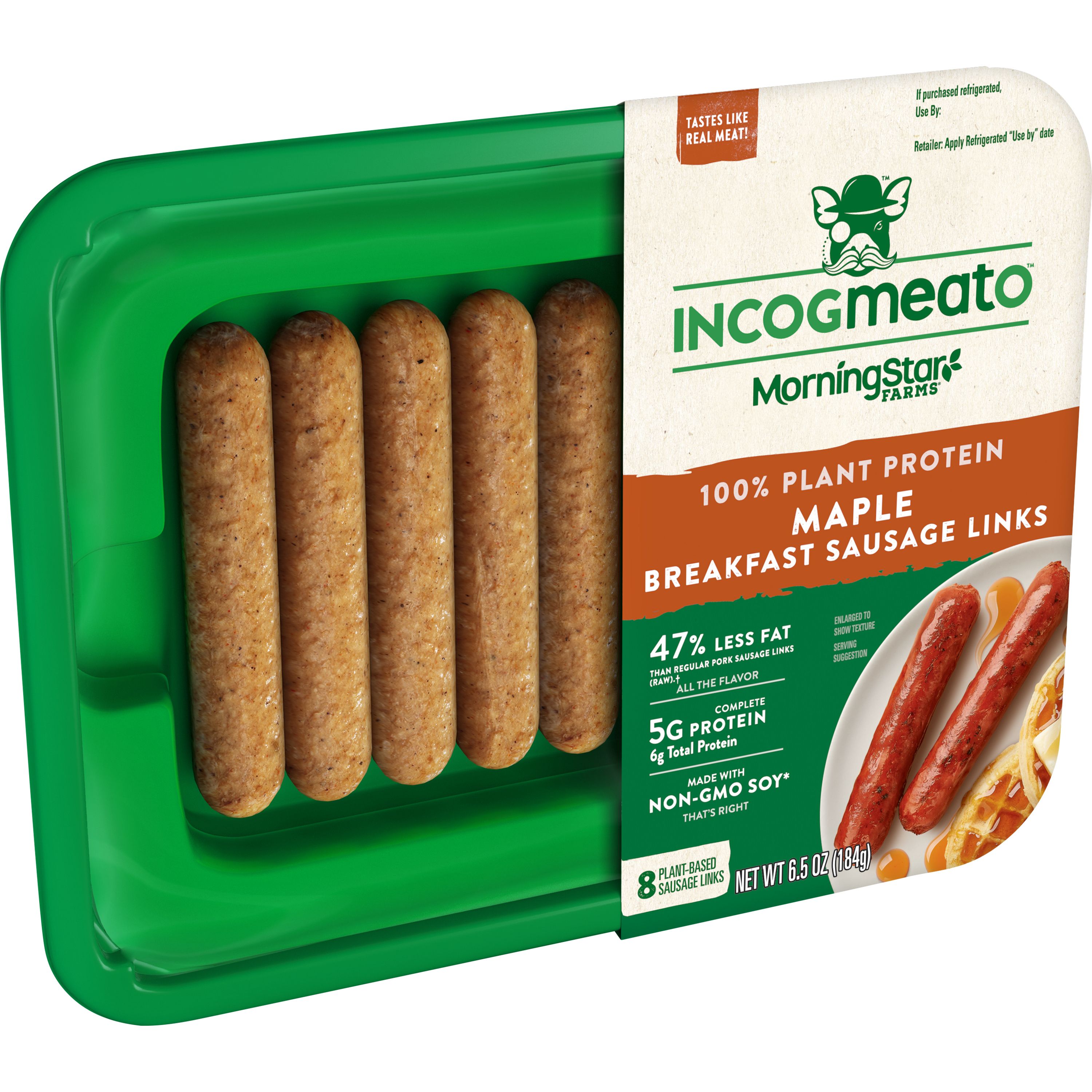 MorningStar Farms Incogmeato PlantBased Breakfast Sausage