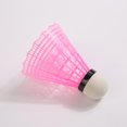 thumbnail image 1 of 1pcs Pink Imitation Nylon Ball Durable Badminton Outdoor Plastic Nylon Practice Game Training Use pink, 1 of 6