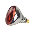 thumbnail image 1 of BONGBADA Lot de 2 Lampes Thermiques 250 Watts Ampoules Infrarouges Ampoule en Verre Rouge pour Service Alimentaire, Ampoule pour Couveuse, Poussins, Animal de Compagnie, Salle de Bain, Utilisation en Luminothérapie E26 B, 1 of 7