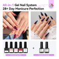 thumbnail image 4 of Kit de uñas acrílicas SAVILAND Essentials todo en 1 con lámpara de uñas de 88 W, 4 of 7