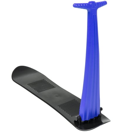 Atomic Kids Ski - Best Choice Products Foldable Kids Snow Scooter Sled Ski Snowboard w/ Grip Handle Outdoor Sport