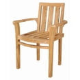 thumbnail image 1 of Classic Stackable Dining Armchair (Pack of 4), 1 of 3