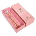 thumbnail image 1 of Luxsea Valentine's Day Gift Rose Pink Box Packaging With Vibration Light With Base For lover, 1 of 1