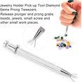 thumbnail image 3 of Jewellery Tweezers, Gem Stone Setting Tools, Diamond Grabber with Claws, 4 Prong Grabber(style 1), 3 of 5