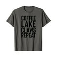 thumbnail image 1 of Coffee Lake Claws Repeat Ain't No Laws Hard Seltzer T-Shirt - White - L, 1 of 2