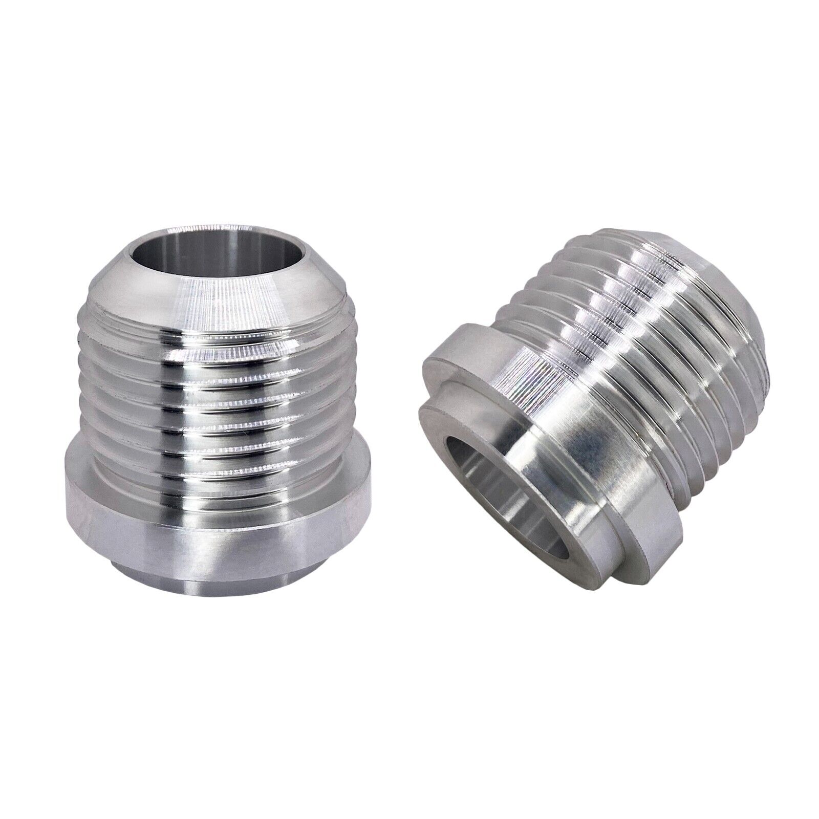 AN12 Weld On Bung Aluminum Male Flare Weldable Fuel Tank Fitting AN12