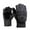 Dark Gray, variant on Winter Thermal Warm Mittens Knitted Thickened Touchscreen Outdoor Driving Sports Cycling Lined Cold Weather, Dark Gray