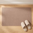 thumbnail image 7 of Absorbent Bathroom Mat, Extra Thick Linen Floor Rug, Non Slip Entrance Mat, Quick Dry Washroom Carpet, Decorative Home Accessory, 15.7x23.6 Inch, 7 of 7