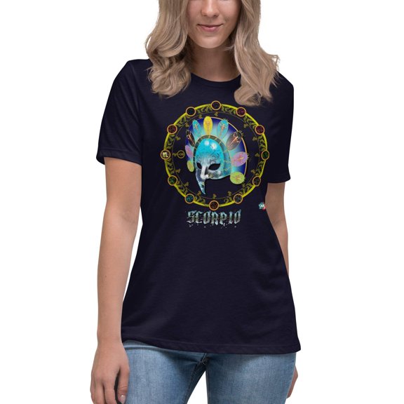 Zodiac Goddess Scorpio Women's graphic t-shirt