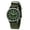 Green, variant on Titanium Watches for Men, Field Men's watch, Sport Military Analog Quartz Watches with Canvas Strap, Japanese Quartz Movement, 5ATM Waterproof, Super Luminous, Green