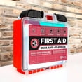 thumbnail image 5 of Be Smart Get Prepared 10-Person First Aid Kit, 101-Piece, OSHA & ANSI Compliant, with SILVEX Nano Silver Wound Gel, Compact & Wall-Mountable Case for Home or Workplace, 5 of 5
