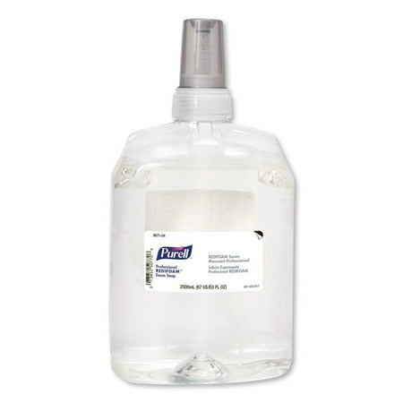 PURELL Professional REDIFOAM Foam Soap, Citrus Mint, 2000 mL, 4/Carton 867104CT