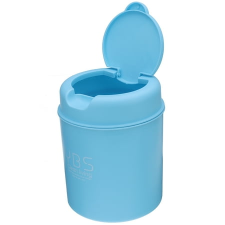 Mini Countertop Trash Can 5 6 Plastic Flip Top Trash Bin