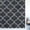 Black, variant on Beige Moroccan Window Privacy Film Stain Glass,Reusable Decorative Rainbow Window Film,Morocco Geometric Quatrefoil Lattice Static Cling Sun Blocking Stickers Decals Covers 17.7" x 39.3" (2pcs)