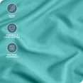 thumbnail image 5 of Bare Home Pillowcase Set - Premium 1800 Collection - Double Brushed - Ultra Soft - Standard Size, Turquoise, 2 Count, 5 of 8