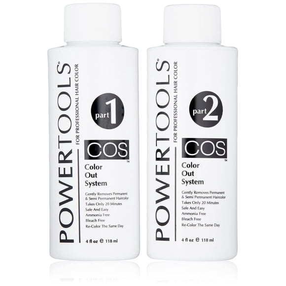 COS El sistema de color original | Fórmula original auténtica garantizada l Elimina de forma segura el color del cabello semipermanente | Sin amoníaco