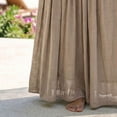 thumbnail image 4 of Lnmiateer Women Boho Plaid Elastic Waist Maxi Skirt Loose Flowy A Line Silhouette Lightweight Summer Beach Vacation Casual Long Skirt, 4 of 5