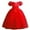 Style D#027 Red, variant on Girls Princess Gown Performance Girls Tulle Puff Sleeve Dress Embroidered Bodice Sequined Mesh Ball Gown Formal Princess Costume for Special Occasions Princess Dress Up for Girls 4-6 (Red 110)