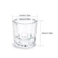 thumbnail image 2 of Vasos para platos Nail Art Dappen Siyuwuro de cristal de ocho pies (2 unidades), 2 of 7