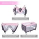 thumbnail image 3 of KIDDOS, Cuna Corral 3 en 1, plegable, color rosa, 3 of 6