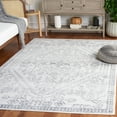 thumbnail image 2 of SAFAVIEH Layla Kenrick Oriental Area Rug, Ivory Grey/Charcoal, 4'5" x 6'5", 2 of 8